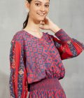 Printed Hi-low dress - Image 5