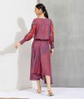 Printed Hi-low dress - Image 4