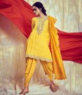 Leheria dhoti set
