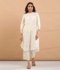Red heart kurta pant with slip