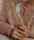Rose Gold Chikankari Kurta Set - Image 2