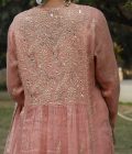 Rose Gold Chikankari Kurta Set - Image 3