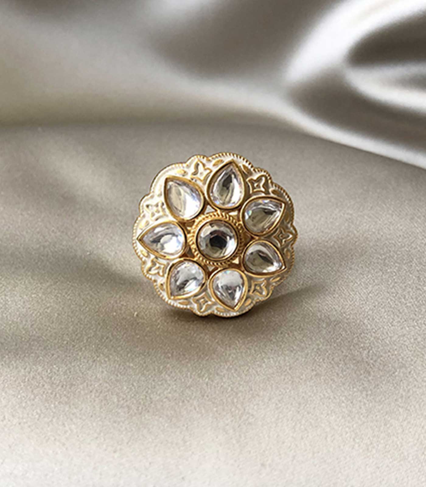 Rings - Meenakari - Indian Jewelry Online: Shop For Trendy & Artificial  Jewelry at Utsav Fashion