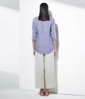 Kaavya Light Purple Shirt in Linen - Image 2