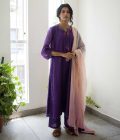 Handwoven chanderi kurta