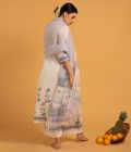 Surajmukhi Shwet Kurta Farshi Set - Image 2