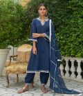 Neela Salwar Set