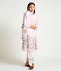 Azalea Embroidered Scarf