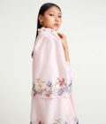 Azalea Embroidered Scarf - Image 3
