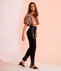 Shoulder Pleat Top - Image 2