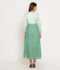 Teal-Tea Green Maxi Dress - Image 2