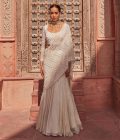 Shubh ganga utsav drape saree set - Image 2