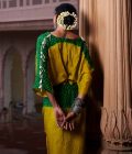 Ommbre Kaftan top and drape skirt - Image 3