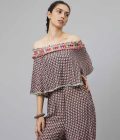 Black geometric cape set - Image 3