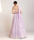 Lilac pearl drop lehenga set - Image 2