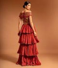 Moon ship offshoulder layered dress - Image 2