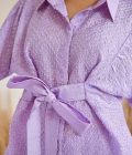 Artisanal Bandhani Knotted Shirt - Image 3