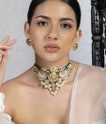 Transcendent Polki And Pearl Choker - Image 3