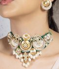 Transcendent Polki And Pearl Choker - Image 2