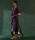 Chanderi kurta set - Image 3