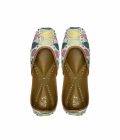 Shadleen Embroidered White Juttis for Women - Image 2