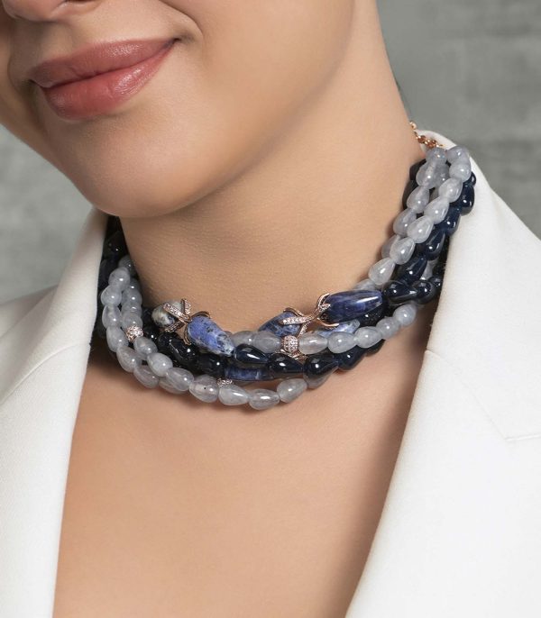 Illuminating Multi-Colour Beaded Choker - Image 3