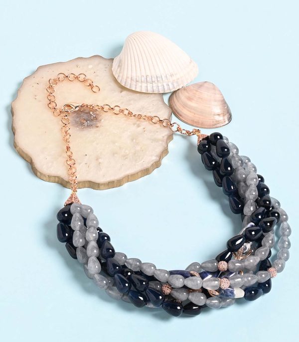 Illuminating Multi-Colour Beaded Choker