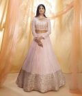 Lilac lehenga set