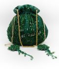 Deep emerald Potli - Image 4