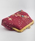 Jhoomer Red Clutch