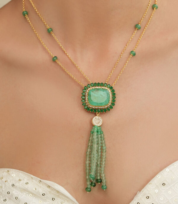 Tassel Grace Necklace Set - Image 2