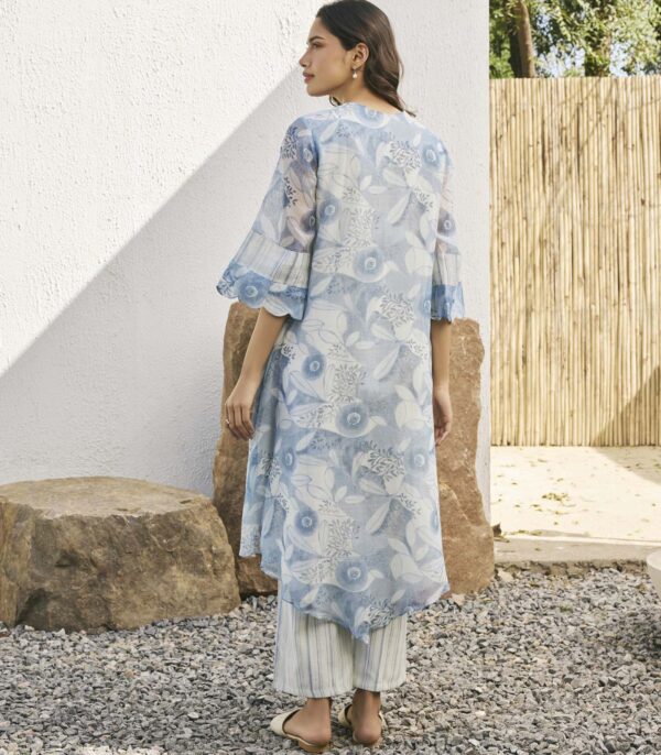 Powder blue pintuck co-ord set - Image 2