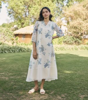 Pearl Floral Dress
