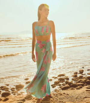 Tropique Bustier With Skirt