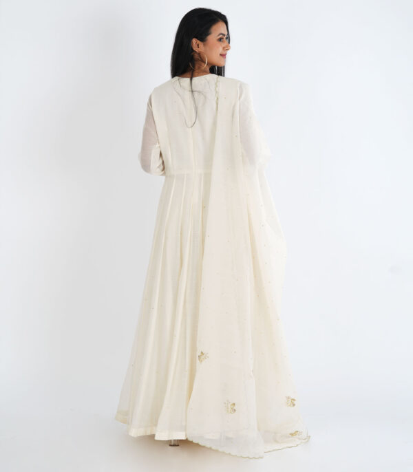 Ivory Anarkali Set - Image 2