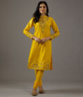 Chanderi silk kurta set