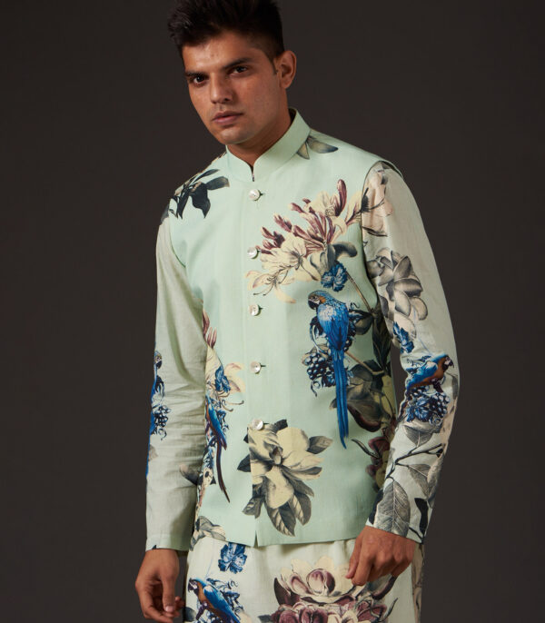 FLORALDIGITAL PRINTED BUNDI - Image 3