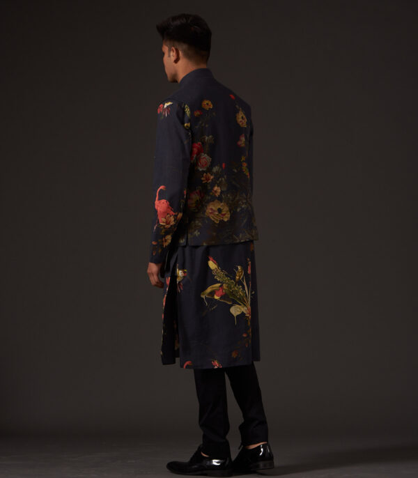 FLORAL DIGITAL PRINTED BUNDI - Image 2