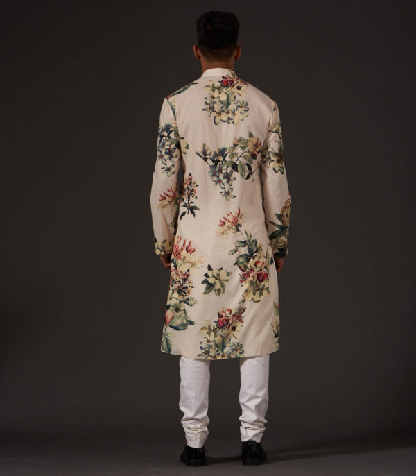 FLORAL DIGITAL PRINTED BUNDI - Image 2
