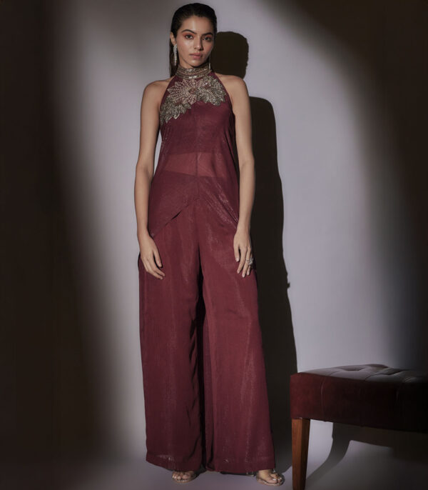 MYRA HAULTER CAPE SET