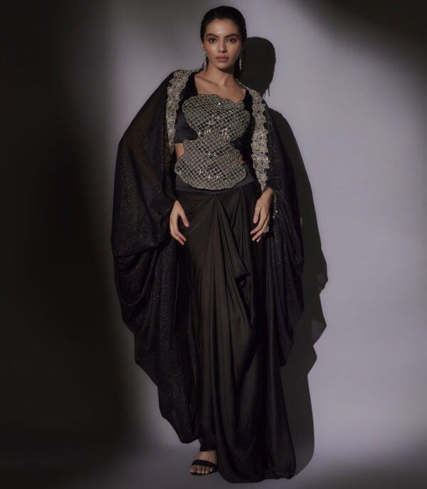 BLOSSOM HEAVY CAPE SET
