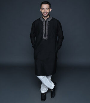 Black Kurta Set