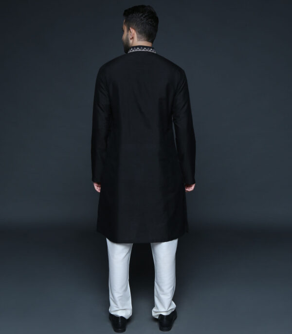 Black Kurta Set - Image 4
