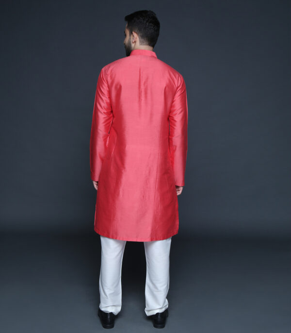Coral Kurta Set - Image 2