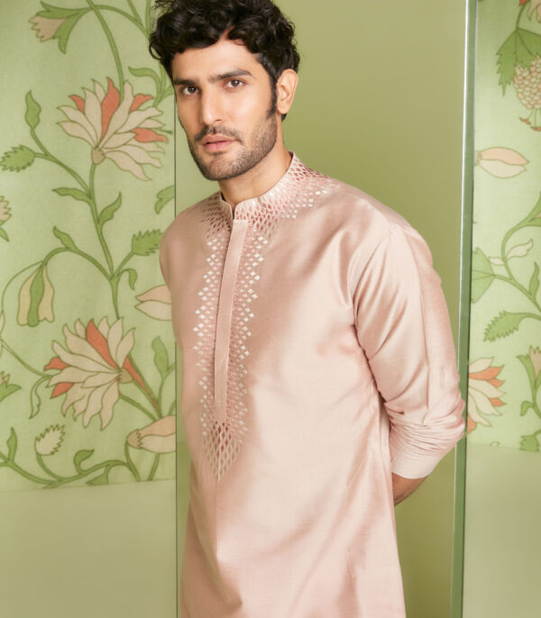 Old Rose Kurta Set - Image 2