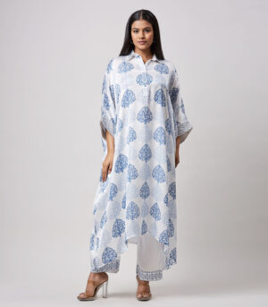 MODAL MUGHAL MOTIF KAFTAN SET