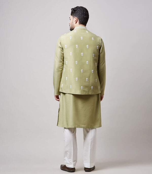 SOY SILK DORI WORK BUNDI SET - Image 2