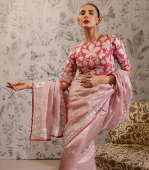 Plaksha - Blouse- Pink
