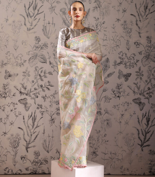 Latika - Blouse- Grey