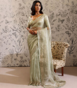 Kanda - Saree- Green